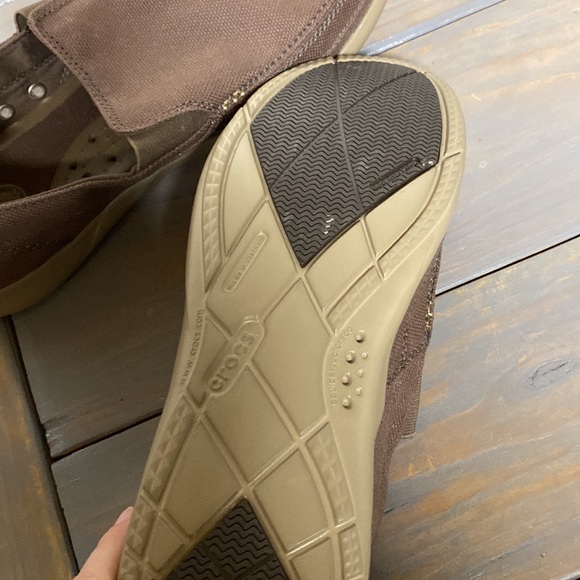 Mens croc canvass shoe size 11 - Picture 3 of 6